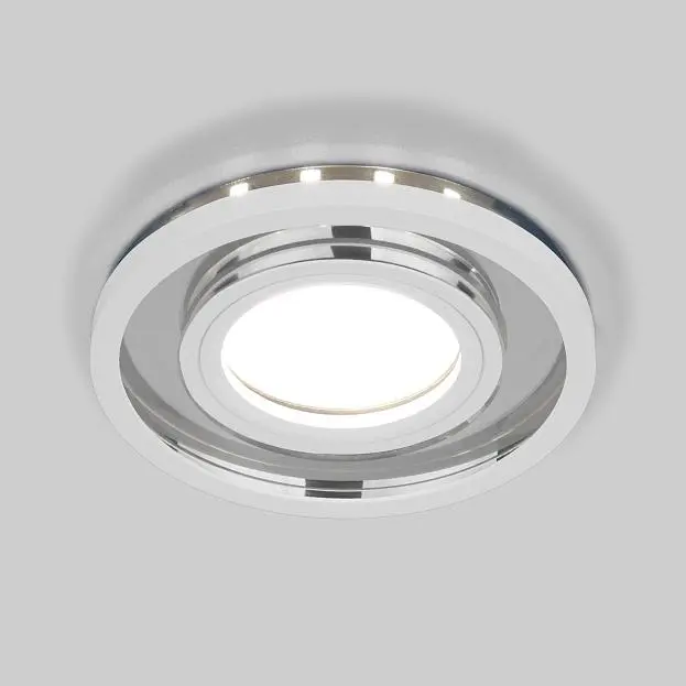 Точечный светодиодный светильник Elektrostandard 7021 MR16 SL/WH зеркальный/белый a036742 Точечный светодиодный светильник Elektrostandard 7021 MR16 SL/WH зеркальный/белый a036742