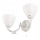 Бра с плафонами Arte Milano 343837/2W WT+SL AM343837