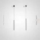 Подвесной светильник FOLKARD Размер S. Цвет Черный Lampatron 7748-21756