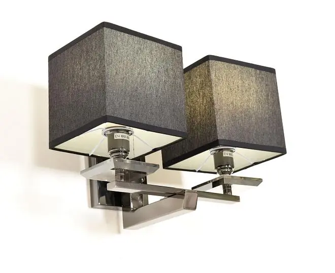 Бра Lumina Deco LDW 1248-2 BK Flianelo Бра Lumina Deco LDW 1248-2 BK Flianelo