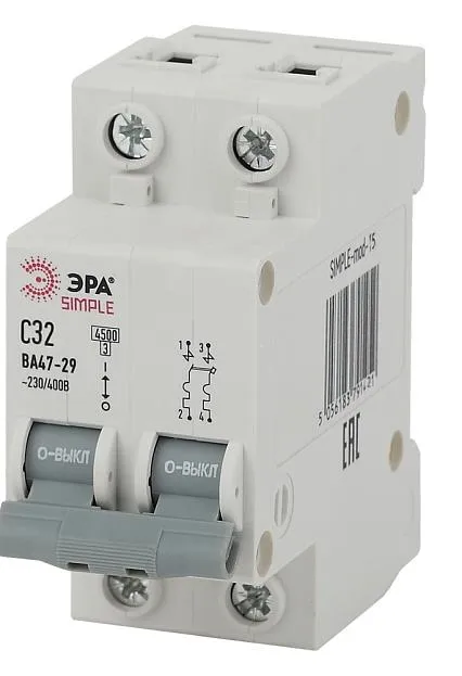 Автоматический выключатель ЭРА SIMPLE-mod-15