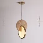 Подвесной светильник GLATT WOOD Размер S. Светлое дерево. Lampatron glatt-wood-s-light 2975-18469