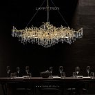 Люстра WATERDROPS WIDE 18 ламп. Цвет золото Lampatron 8853-24932