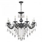 Люстра с хрустальными подвесками Bohemia Ivele Crystal AL79101/8/250 B NB AL7901
