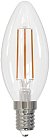 Лампочка светодиодная филаментная Volpe LED-C35-5W/4000K/E14/CL/SLF LED-C35-SLF