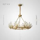 Кольцевые люстры и светильники MELISSA 8 ламп Lampatron 5139-13153