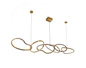 Подвесной светильник NEWPORT 15326/S Champagne gold ALICIA