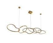 Подвесной светильник NEWPORT 15326/S Champagne gold ALICIA