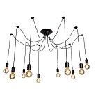 Светильник Подвесной Arte Lamp A9184SP-10BK Fuori