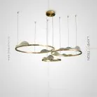 Кольцевые люстры и светильники HANNA A Lampatron 4416-11166