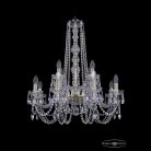 Люстра хрустальная Bohemia 1402/8+4/240/h-76 G