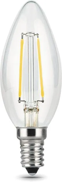 Лампа Gauss 103801211 E14 11W 4100К прозрачная Filament Candle Лампа Gauss 103801211 E14 11W 4100К прозрачная Filament Candle