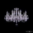 Люстра хрустальная Bohemia Ivele Crystal  1410/8/195 Ni V0300