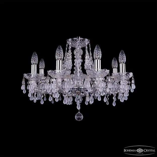 Люстра хрустальная Bohemia Ivele Crystal 1410/8/195 Ni V0300 Люстра хрустальная Bohemia Ivele Crystal 1410/8/195 Ni V0300