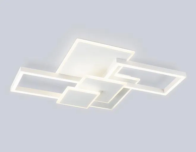 Потолочная люстра 95W 3000K-6400K 705*500*95 (ПДУ ИК) Ambrella light FA1031 ACRYLICA