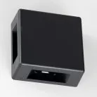 LED Уличный настенный светильник Чёрный Citilux CLU0721 STELS