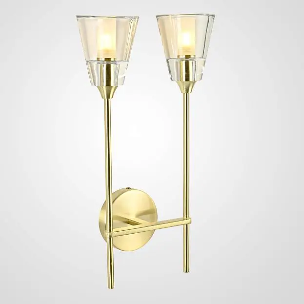 Бра Rh Torche De Verre Double Wall Lamp 75065-22 ImperiumLoft Бра Rh Torche De Verre Double Wall Lamp 75065-22 ImperiumLoft