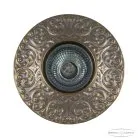 Точечный светильник бронзовый Bohemia Ivele Crystal  1790/10/OL GS