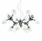 Подвесная люстра Ideal Lux 082073 NODI SP15 BIANCO