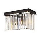 Настенный светильник Delight Collection KR0387W-2A black/clear 1920s Odeon