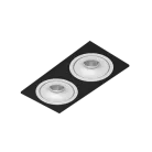 Встраиваемый светодиодный светильник Ledron LH10 SQ2 Black-White