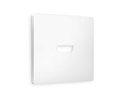 Лицевая панель ALFA (Белый матовый) для HDMI розетки Ambrella Volt AP1340 QUANT