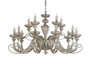 Люстра Newport 8620+5/C chrome cognac