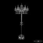 Торшер хрустальный Bohemia Ivele Crystal  1413T2/6/200-160 Ni