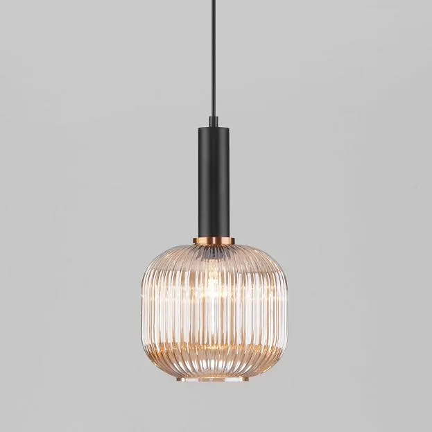 Подвесной светильник Eurosvet 50182/1 янтарь a045109 Bravo