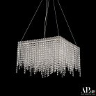 Люстра светодиодная хрустальная APL LED SH03.40.B.Ni.4000 Sicilia
