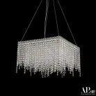 Люстра светодиодная хрустальная APL LED SH03.40.B.Ni.4000 Sicilia