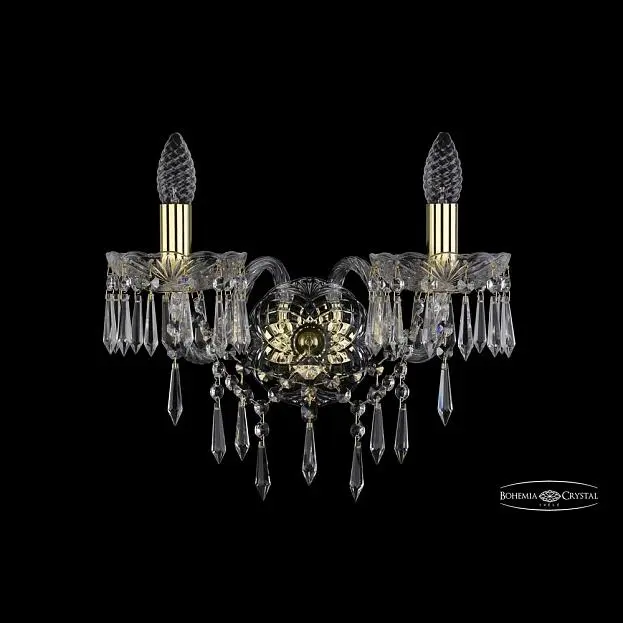 Бра хрустальный Bohemia 1403B/2/160/XL G Бра хрустальный Bohemia 1403B/2/160/XL G