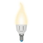 Лампочка светодиодная Uniel LED-CW37 7W/WW/E14/FR PLP01WH картон
