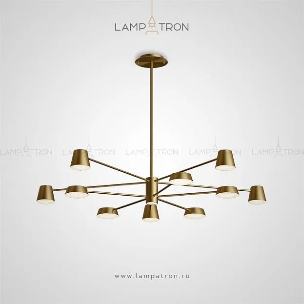 Люстра TOIVOLA A 11 ламп (10+1). Lampatron toivola-a-11 2621-6233 Люстра TOIVOLA A 11 ламп (10+1). Lampatron toivola-a-11 2621-6233
