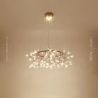 Кольцевые люстры и светильники LEAVES R Ø 80 см (108 LED). С подсветкой в чаше. Lampatron 2163-3741