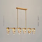 Реечный, рядный светильник ADONICA LONG Модель B (12 ламп). Lampatron 3762-9360