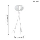 Торшер.Eglo 95612 STELLATO 2