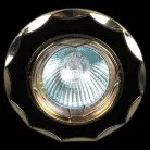 Точечный светильник Reluce 01001-9.0-001AK MR16 BK+GD