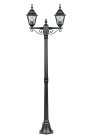 Наземный фонарь Oasis Light 79908MAlgW Bl QUADRO M lead GLASS