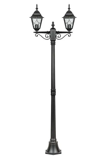 Наземный фонарь Oasis Light 79908MAlgW Bl QUADRO M lead GLASS Наземный фонарь Oasis Light 79908MAlgW Bl QUADRO M lead GLASS