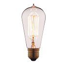 Лампа накаливания Loft It 6460-SC E27 60W колба прозрачная Edison Bulb