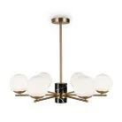 Люстра на штанге Freya FR5230PL-06BS Marble