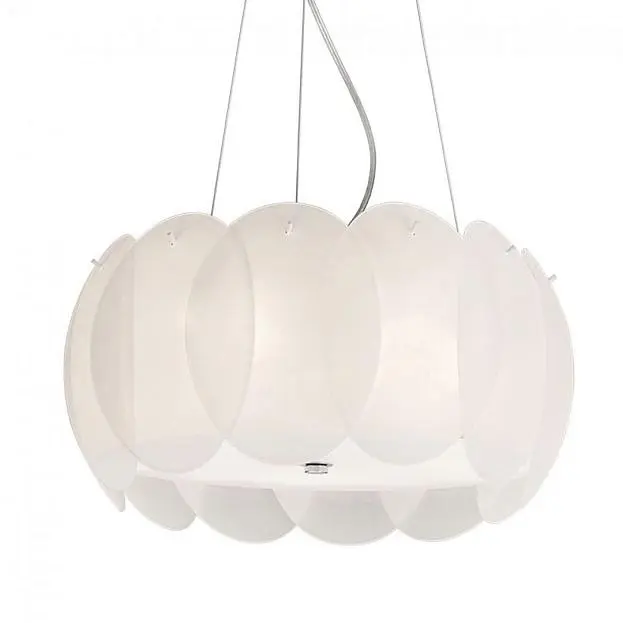Подвесной светильник Ideal Lux 074139 OVALINO SP5 Подвесной светильник Ideal Lux 074139 OVALINO SP5