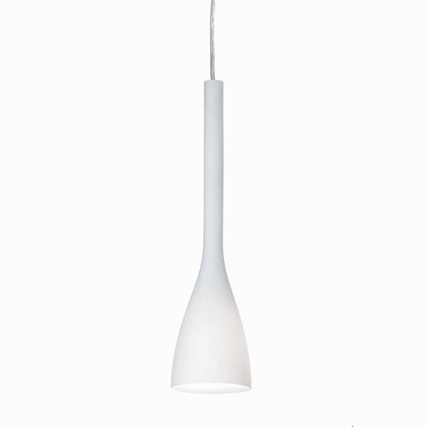 Подвесной светильник Ideal Lux 035697 FLUT SP1 SMALL BIANCO