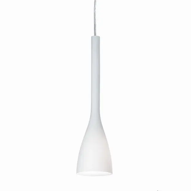 Подвесной светильник Ideal Lux 035697 FLUT SP1 SMALL BIANCO