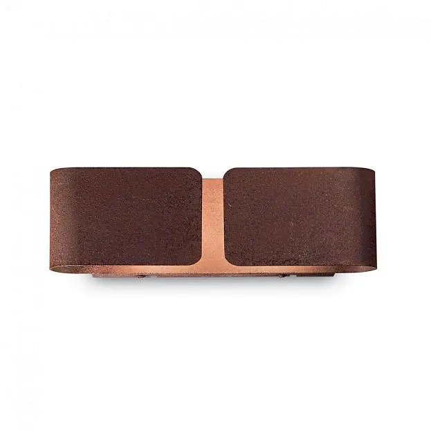 Настенный светильник Ideal Lux 187365 CLIP AP2 SMALL CORTEN