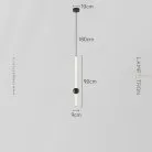 Подвесной светильник WAND VRT Модель B. Цвет черный. Размер L Lampatron 8625-24080