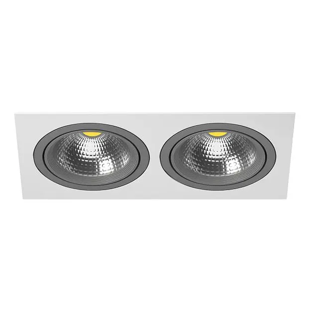 Встраиваемый светильник Lightstar i8260909 INTERO 111 Double QUADRO Встраиваемый светильник Lightstar i8260909 INTERO 111 Double QUADRO