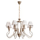 Подвесная люстра Arte Lamp Agio A6086LM-8PB