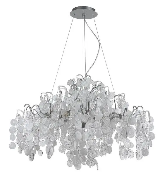 Люстра Crystal Lux TENERIFE SP9 SILVER 3181/309 Люстра Crystal Lux TENERIFE SP9 SILVER 3181/309